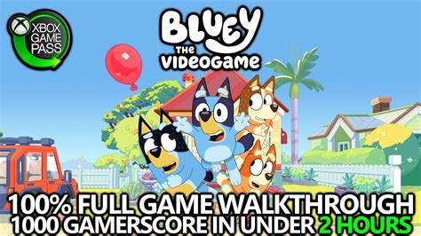Bluey Videogame Walkthrough