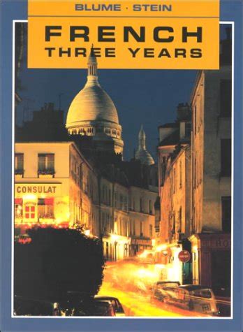 blume-stein-french-three-years-answer-key Ebook Epub