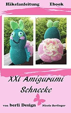 blumen schnecke amigurumi berli design ebook PDF