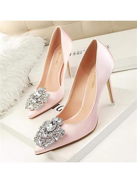 blush pink heels