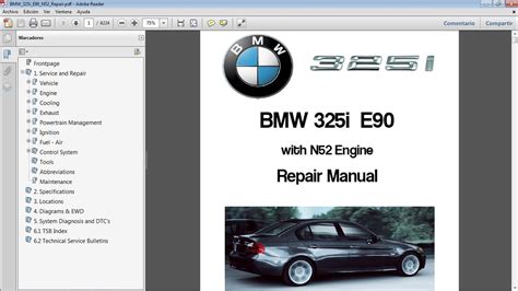 bmw 325i service manual PDF