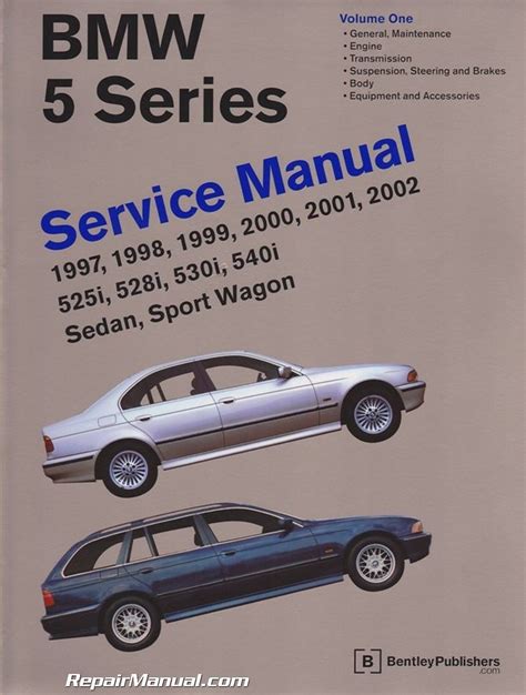 bmw 5 series e39 service manual 1997 2002 PDF