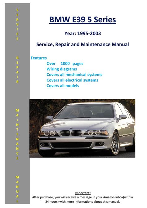 bmw 5 series e39 service manual download PDF