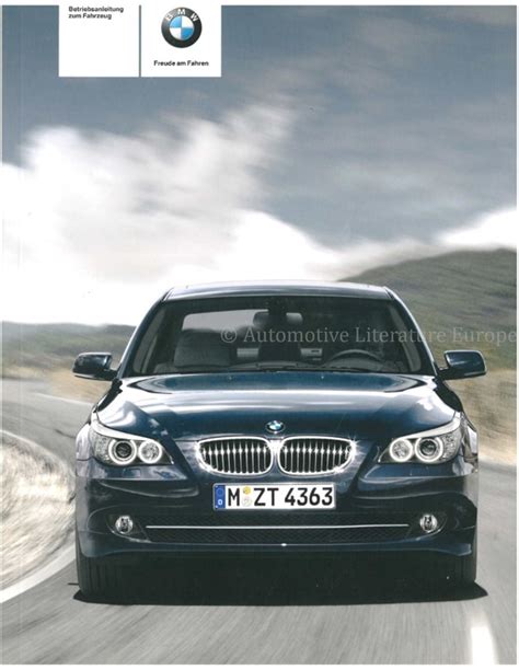 bmw 5 series owners manual 2009 Kindle Editon