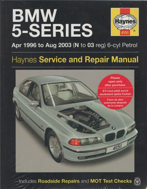 bmw 5 series repair manual Reader