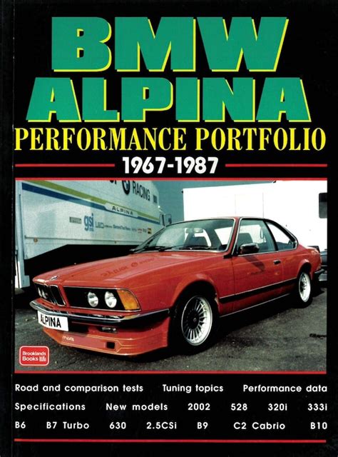 bmw alpina performance portfolio 1967 1987 pdf Reader