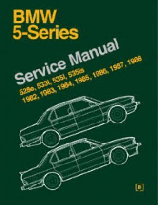 bmw e28 service manual PDF