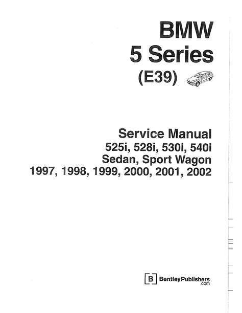 bmw e39 instruction manual PDF