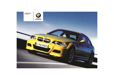 bmw e46 m3 owners manual Epub