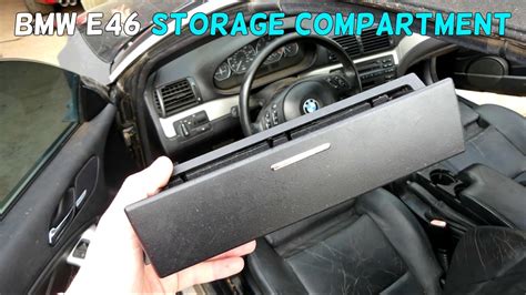 bmw e46 remove center storage compartment Reader