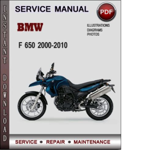 bmw f 650 st service manual Doc