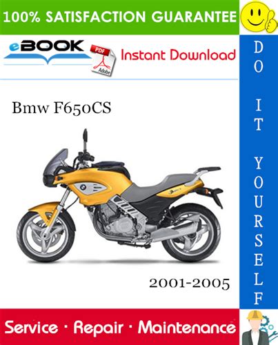 bmw f650 cs repair manual Kindle Editon