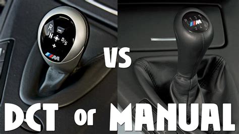 bmw m3 dct vs manual Reader