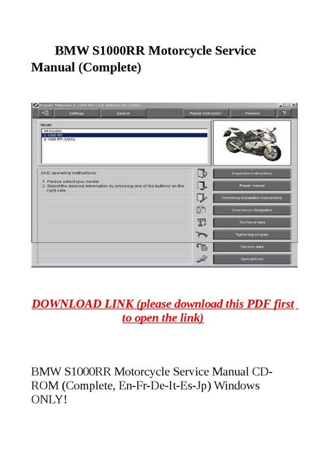 bmw motorrad service manuals Reader