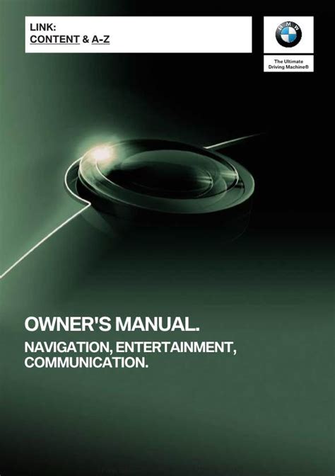 bmw navigation owners manual Reader
