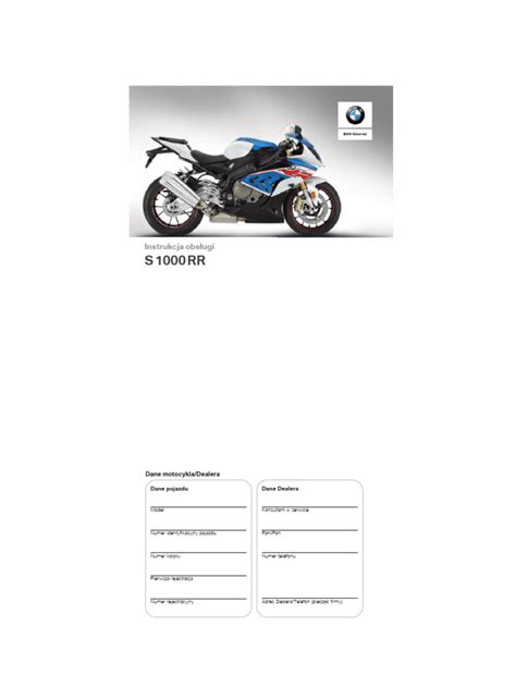 bmw s1000rr manual pdf Epub