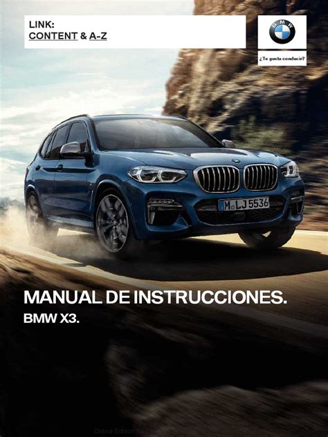 bmw x3 manual instrucciones Reader