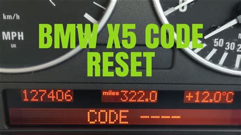 bmw x5 radio code reset Doc