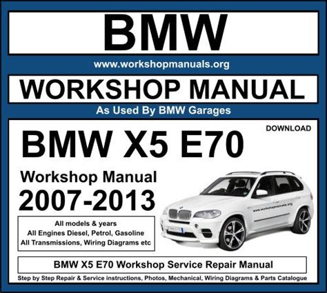 bmw x5 service manual free download PDF