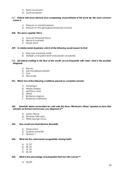 board general dentistry mcq with answers Reader