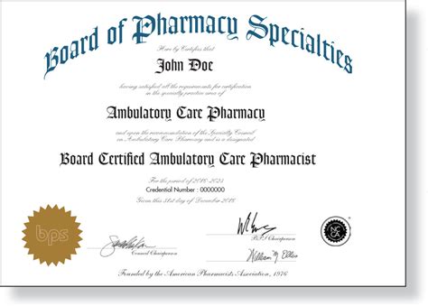 board of pharmacy certification Reader