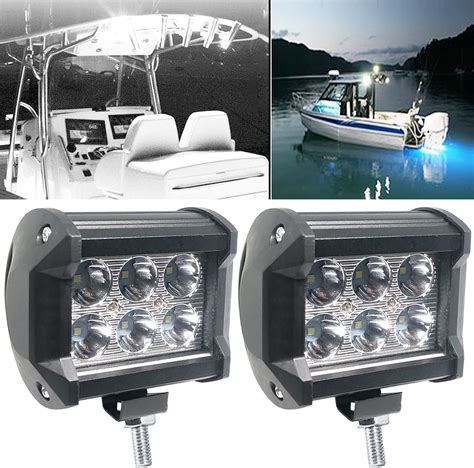 boat headlights led