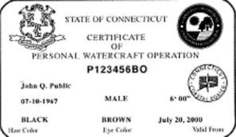 boat license in connecticut