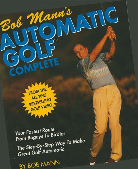 bob manns automatic golf complete Kindle Editon
