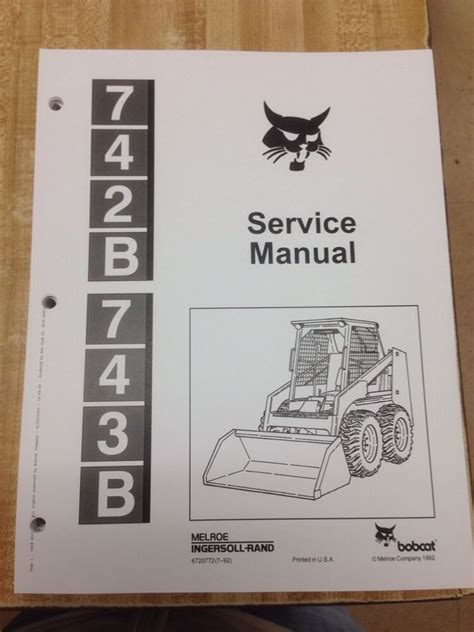 bobcat 743 service manual free download Epub