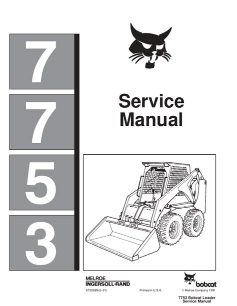 bobcat 7753 service manual Epub