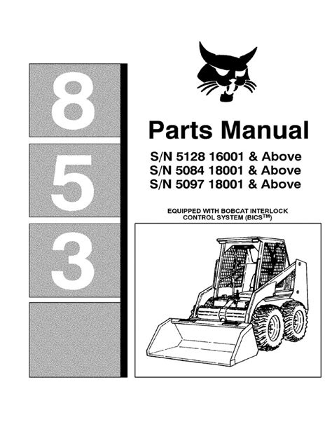 bobcat 853 parts manual free download Kindle Editon