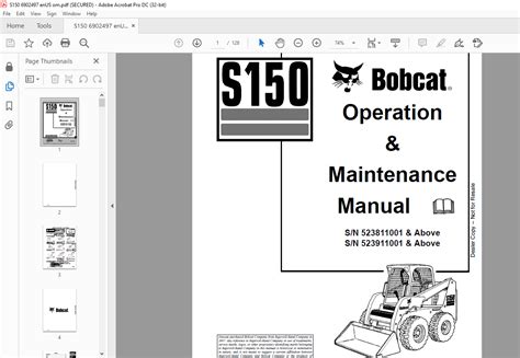 bobcat s150 maintenance manual Reader