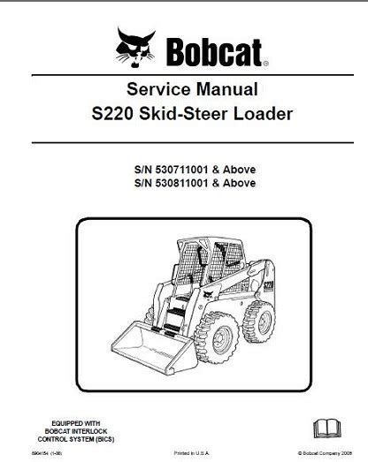 bobcat s220 repair manual Doc