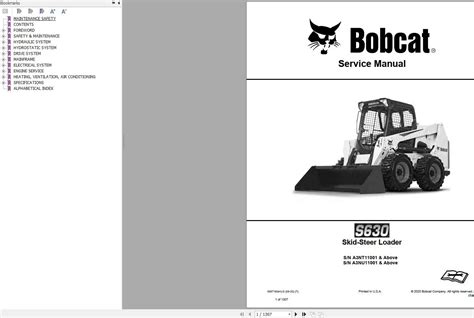 bobcat s630 service manual PDF