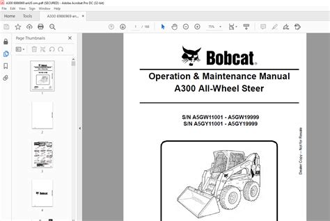 bobcat-a300-operators-manual Ebook Doc