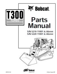 bobcat-t300-parts-manual-pdf Ebook PDF