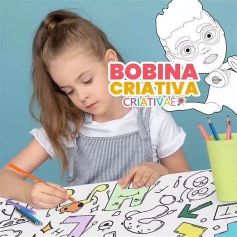 bobina criativa de desenhos