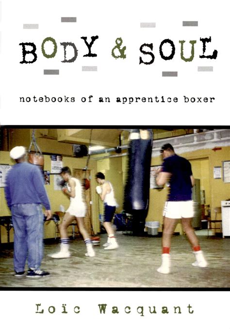 body and soul notebooks of an apprentice boxer Doc