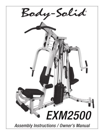 body solid exm2500s manual Doc