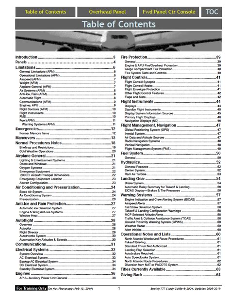 boeing 777 systems study guide Doc