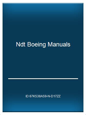 boeing ndt standard practices manual purchase Kindle Editon