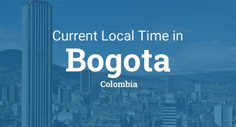bogota time difference