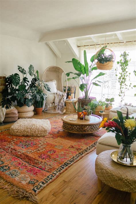 boho living rooms