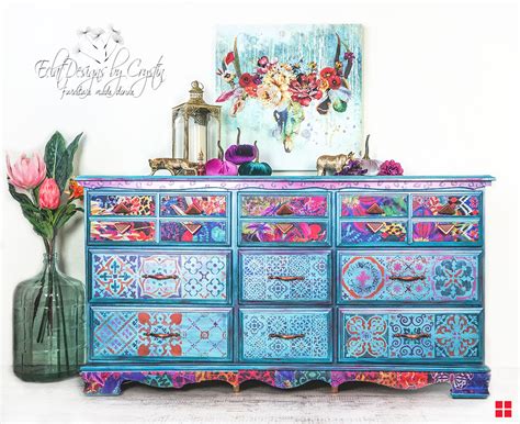 boho style dresser