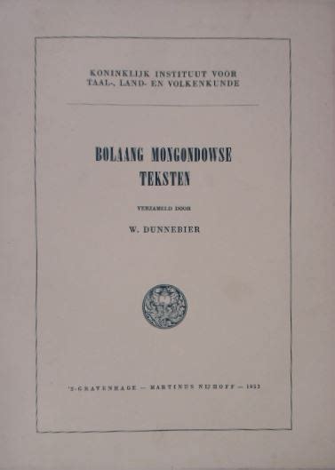 bollang mongondowse teksten Epub