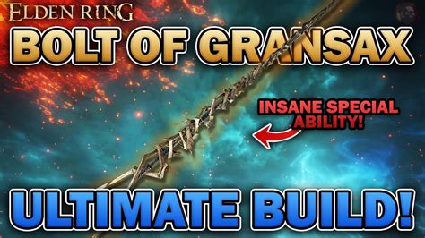 bolt of gransax build