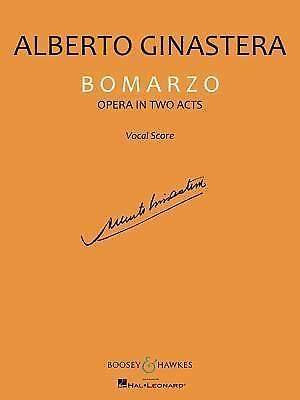 bomarzo vocal score alberto ginastera Kindle Editon