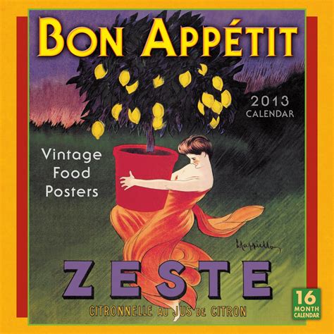 bon appetit 2013 wall calendar PDF