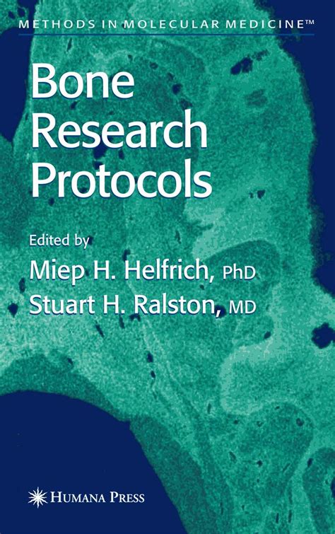bone research protocols methods in molecular medicine Kindle Editon