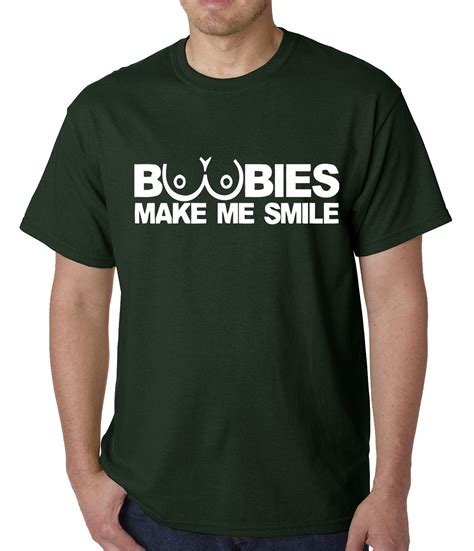 boobies make me smile shirt